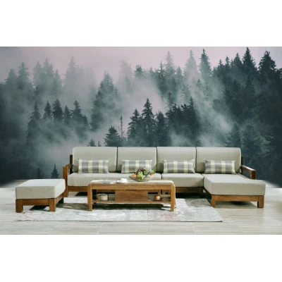 Fototapet fara imbinari Mountain Mist Premier Decor