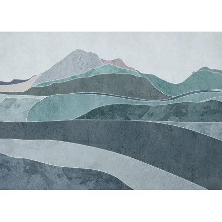 Fototapet fara imbianri Mountain Waves Premier Decor