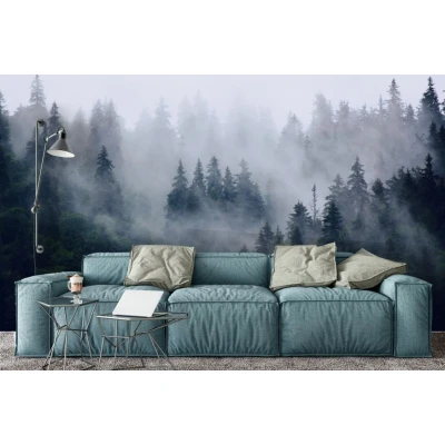 Fototapet fara imbinari Peisaj Mountains Frost Premier Decor