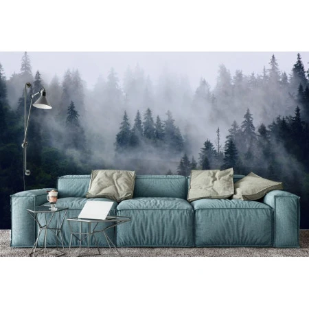 Fototapet fara imbinari Peisaj Mountains Frost Premier Decor