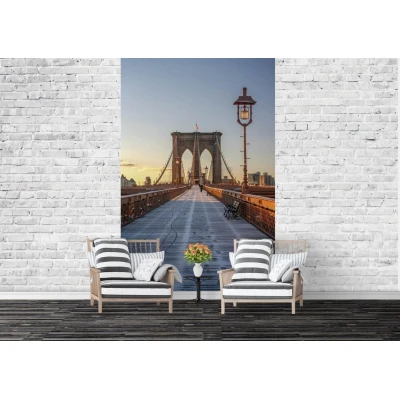 Fototapet fara imbinari New York Manhatan Bridge Premier Decor