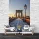 Fototapet fara imbinari New York Manhatan Bridge