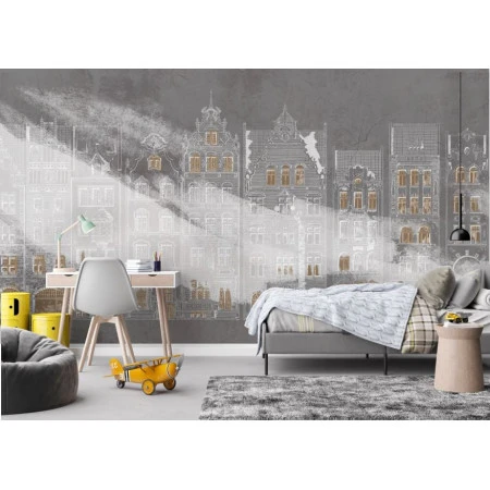 Fototapet fara imbinari Orașul Nostru Premier Decor