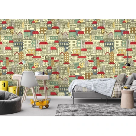 Fototapet fara imbinari Orașul Nostru Premier Decor