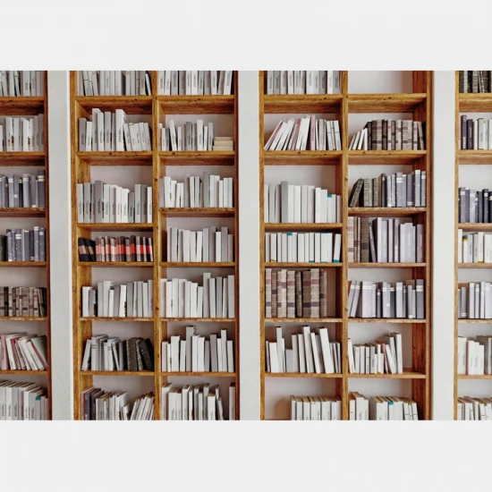 Fototapet 3D fara imbinari - Perete Bibliotecă