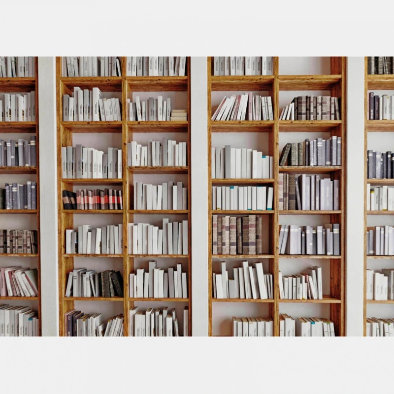 Fototapet 3D fara imbinari - Perete Bibliotecă