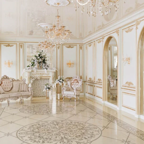 Fototapet fara imbinari Cameră Rococo
