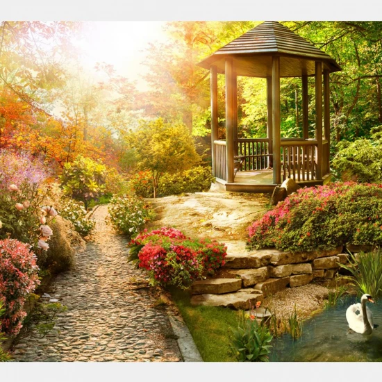 Fototapet fara imbinari Secret Garden