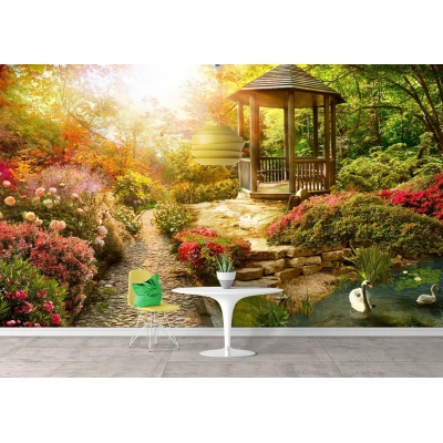 Fototapet fara imbinari Secret Garden Premier Decor
