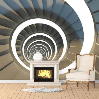 Fototapet fara imbinari Spirală Premier Decor