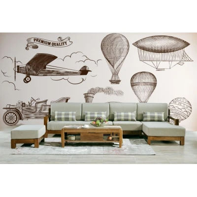 Fototapet fara imbinari Steampunk Premier Decor