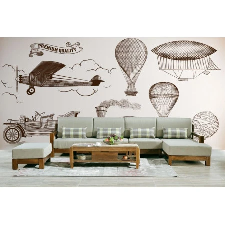 Fototapet fara imbinari Steampunk Premier Decor