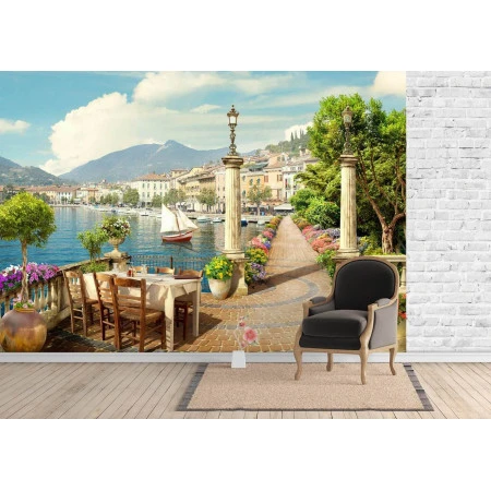 Fototapet fara imbinari Swiss Alps Premier Decor