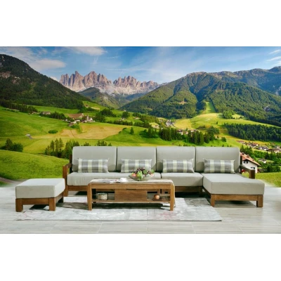 Fototapet fara imbinari Swiss Alps Premier Decor