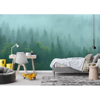 Fototapet fara imbinari Peisaj Tranquile Mountain Living si Dormitor Premier Decor
