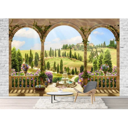 Fototapet fara imbinari Tuscany Beauty Premier Decor