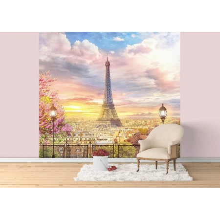 Fototapet fara imbinari Vedere de Paris Premier Decor