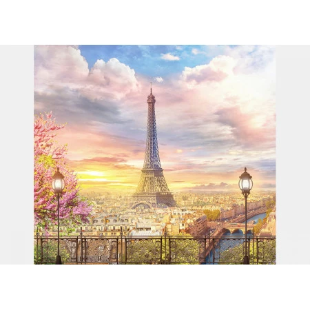Fototapet fara imbinari Vedere de Paris Premier Decor