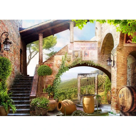 Fototapet fara imbinari Vinoteca Di Tuscania