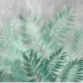Fototapet fara imbinari Vintage Jungle Flowers