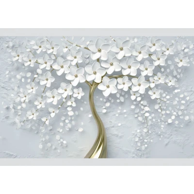 Fototapet Fara Imbinari Flower Tree Fantasy Premier Decor
