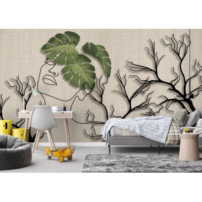 Fototapet fara imbinari Vis pe Canvas Premier Decor
