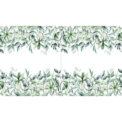 Fototapet fara imbinari Watercolor Flowers Premier Decor