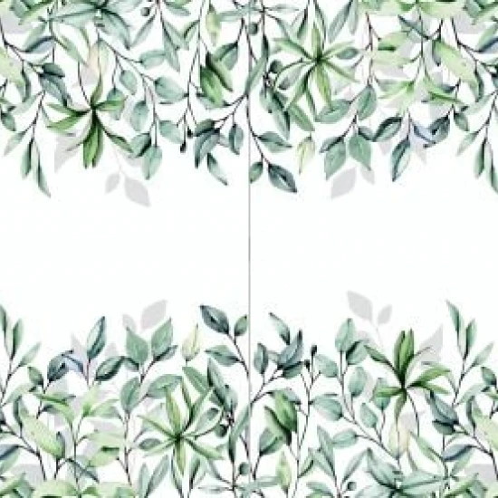 Fototapet fara imbinari Watercolor Flowers