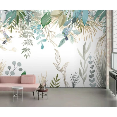 Fototapet fara imbinari Watercolor Life Premier Decor