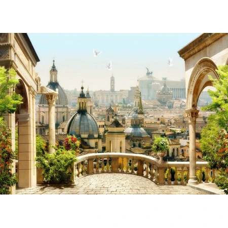 Fototapet fara imbinari Welcome To Rome Premier Decor
