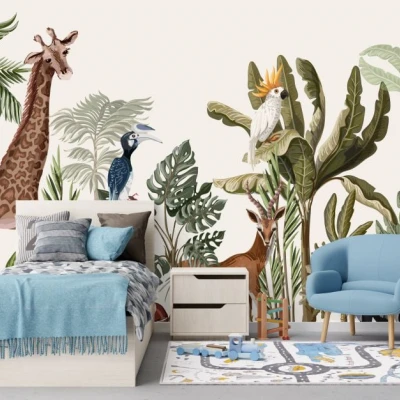 Fototapet fara imbinari Welcome To The Jungle Premier Decor