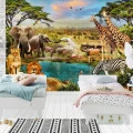 Fototapet fara imbinari Wild Jungle