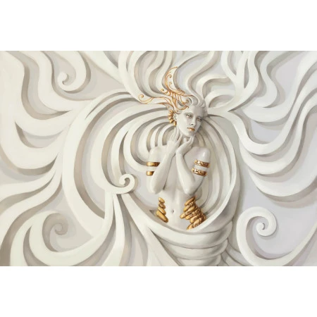 Fototapet fara imbinari 3D Living si Dormitor - Zeița Afrodita Premier Decor