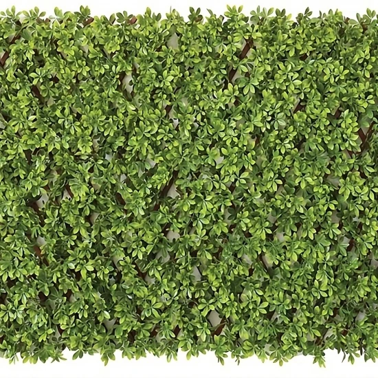 Gard Artificial din PVC Frunziș Verde/Galben 100x200 cm Gard Artificial din PVC Frunziș Verde/Galben 100x200 cm