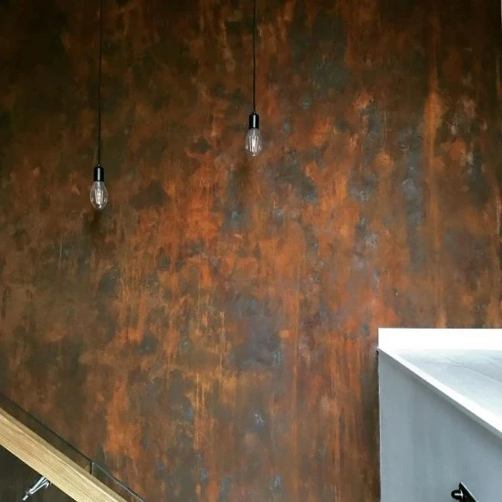 Vopsea decorativa cu efect de rugina-Ironic