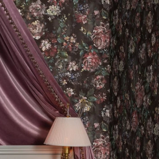 Tapet Rebelwalls Oddity Jardin, Red Velvet