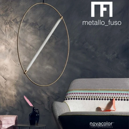 Vopsea Decorativa cu efect  de  metal -Metallo Fuso