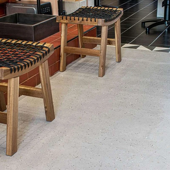 Microciment interior Lavamosaic