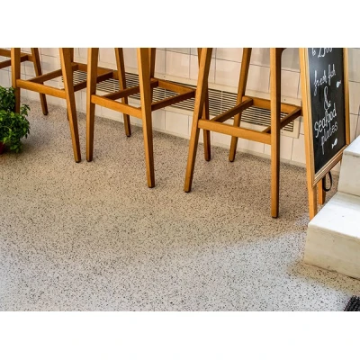 Microciment interior Lavamosaic PROLAT