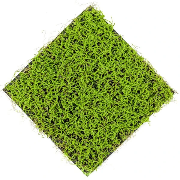 Covor iarba artificiala verde deschis 50x50 cm