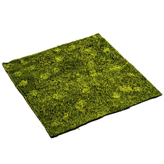 Muschi artificial decorativ Hypnum 100x100 cm