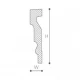Ancadrament ferestre și uși exterior MA10 poliuretan 180x45x2000 mm Ancadrament ferestre și uși exterior MA10 poliuretan 180x45x2000 mm