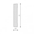 Ancadrament ferestre și uși exterior MA20 poliuretan 180x35x2000 mm