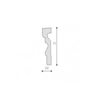 Ancadrament exterior ferestre și uși MA11 LIGHT 150x40x2000 mm Premier Decor