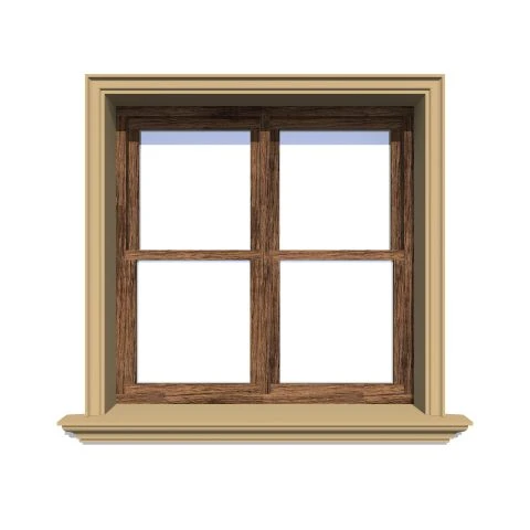Ancadrament fereastră exterior NA103 polistiren 80x40x1250 mm