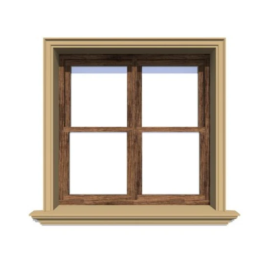 Ancadrament fereastră exterior NA103 polistiren 80x40x2000 mm