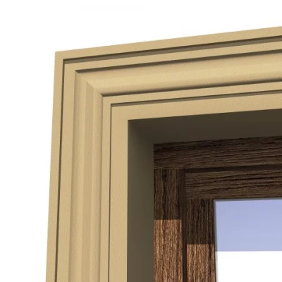 Ancadrament fereastră exterior NA104 polistiren 120x30x2000 mm Premier Decor