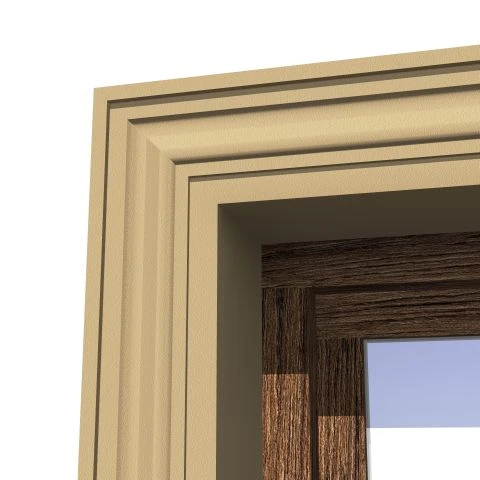 Ancadrament fereastră exterior NA104 polistiren 120x30x2000 mm