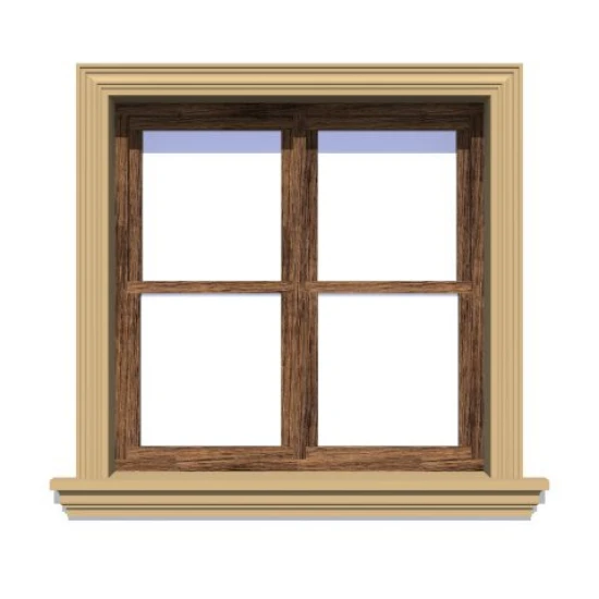 Ancadrament fereastră exterior NA104 polistiren 120x30x2000 mm