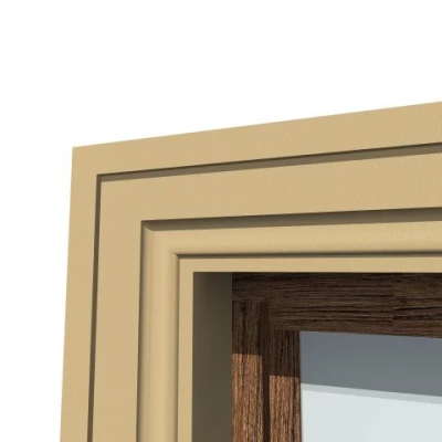 Ancadrament decorativ fereastră exterior NA105 polistiren 175x40x2000 mm Premier Decor